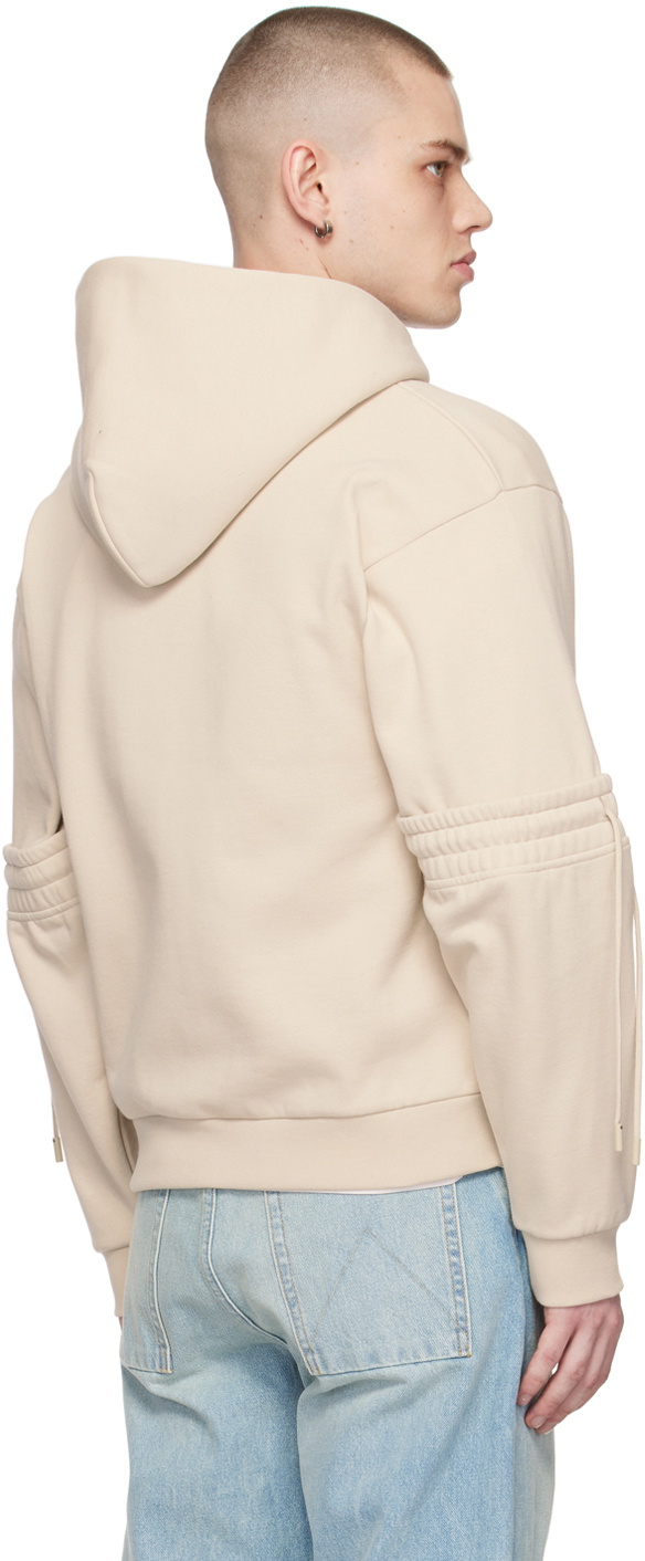 Coperni Beige Zip Hoodie