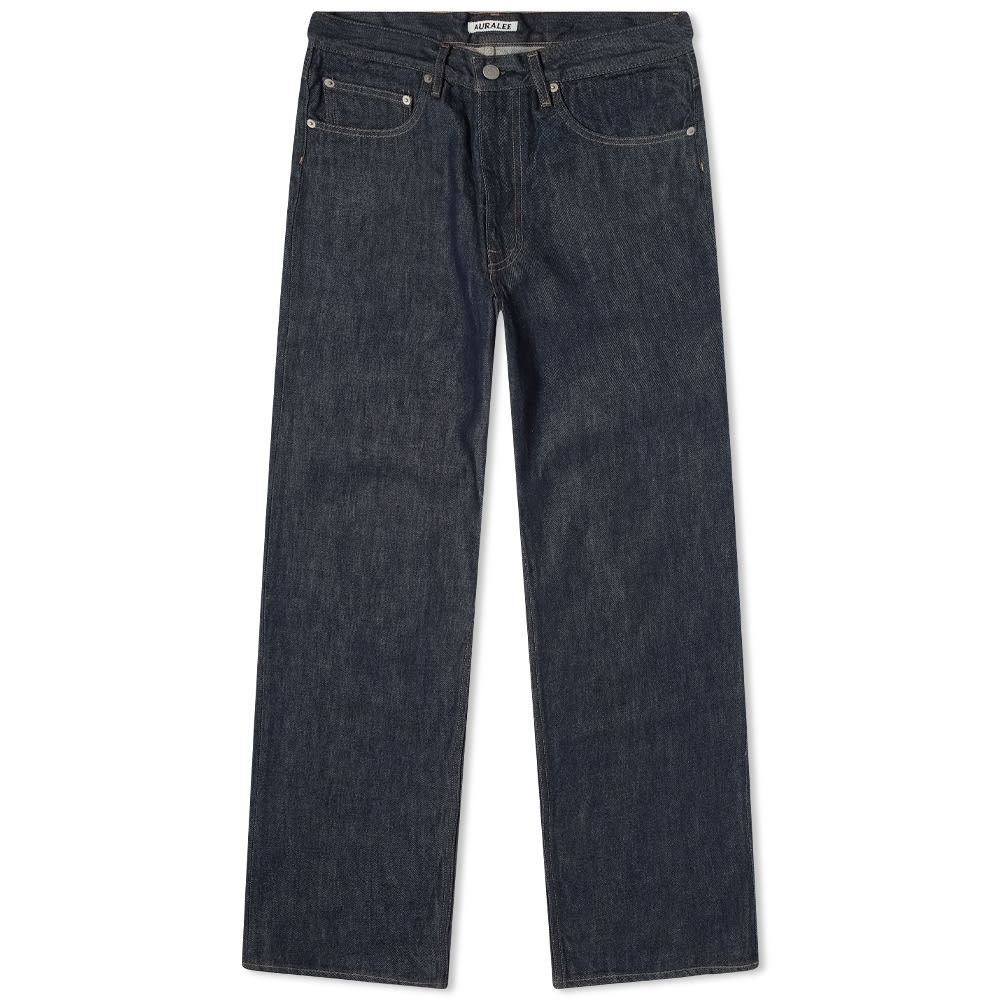 Auralee Twist Denim Wide Jeans Auralee