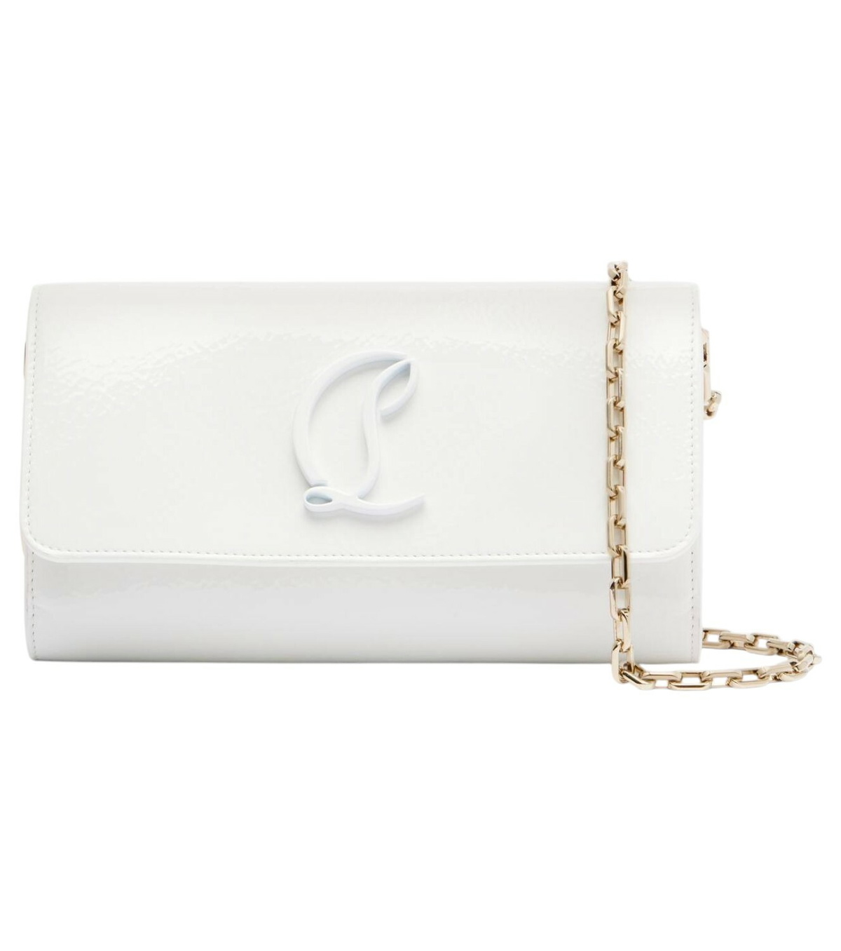 Christian Louboutin - Loubila denim clutch Christian Louboutin