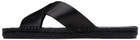 Castañer Black Kevin Sandals