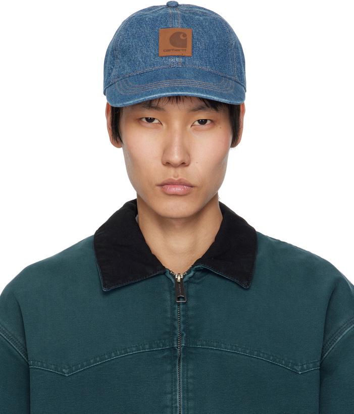 Photo: Carhartt Work In Progress Blue Lincoln Cap