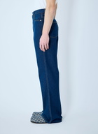 Gucci Denim Jeans With Embroidery