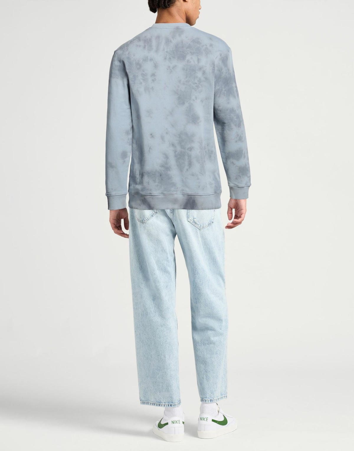 Ea7 Mens Sweatshirt Light in Blue