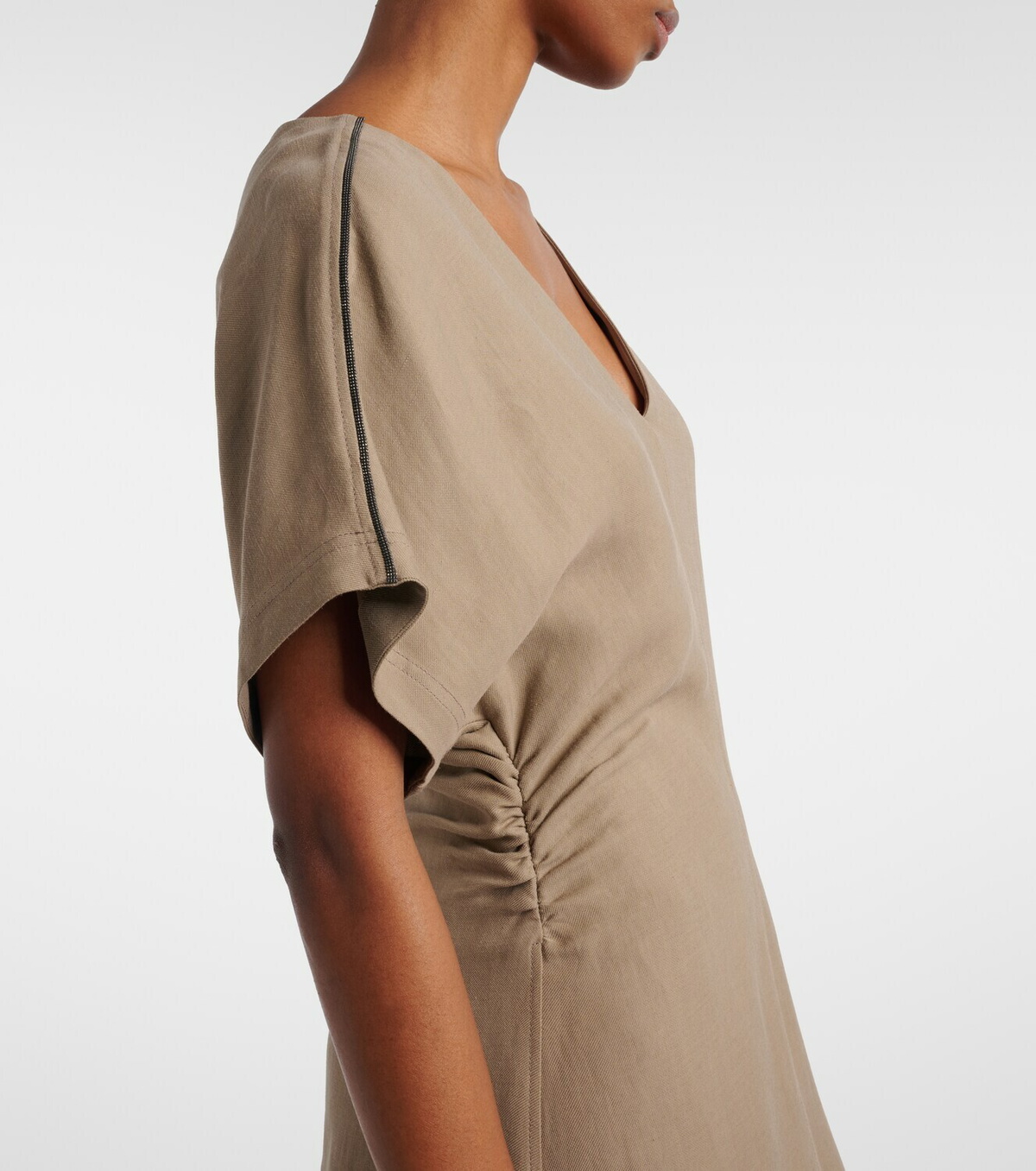 Brunello Cucinelli Monili midi dress