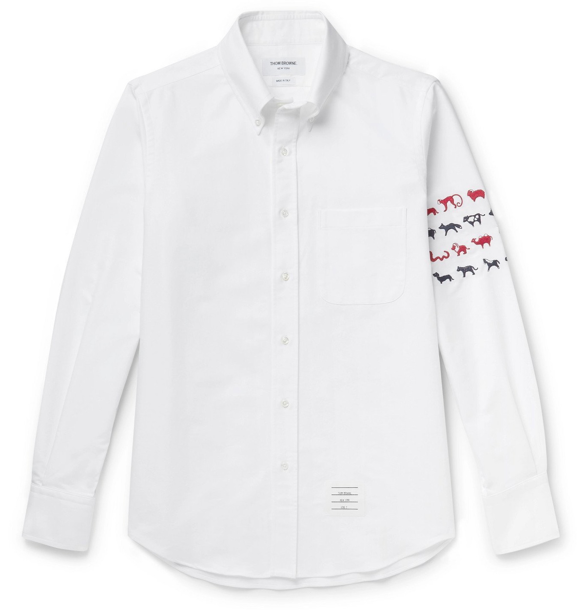 thom browne shirt white