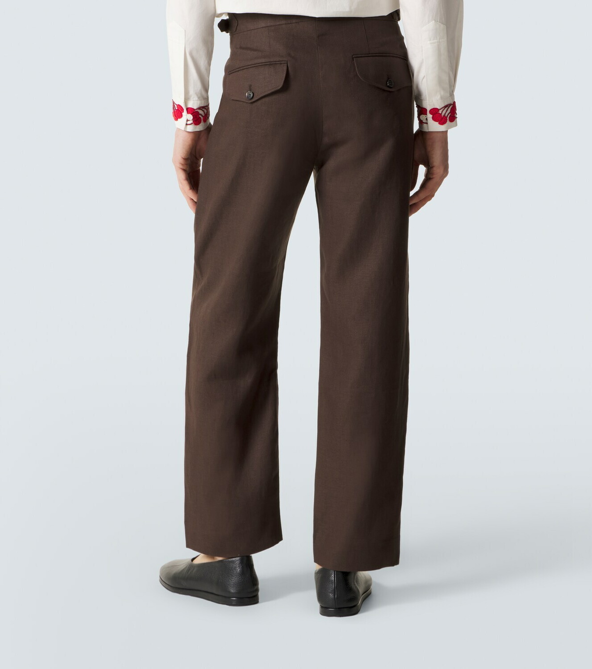 Bode Linen straight pants