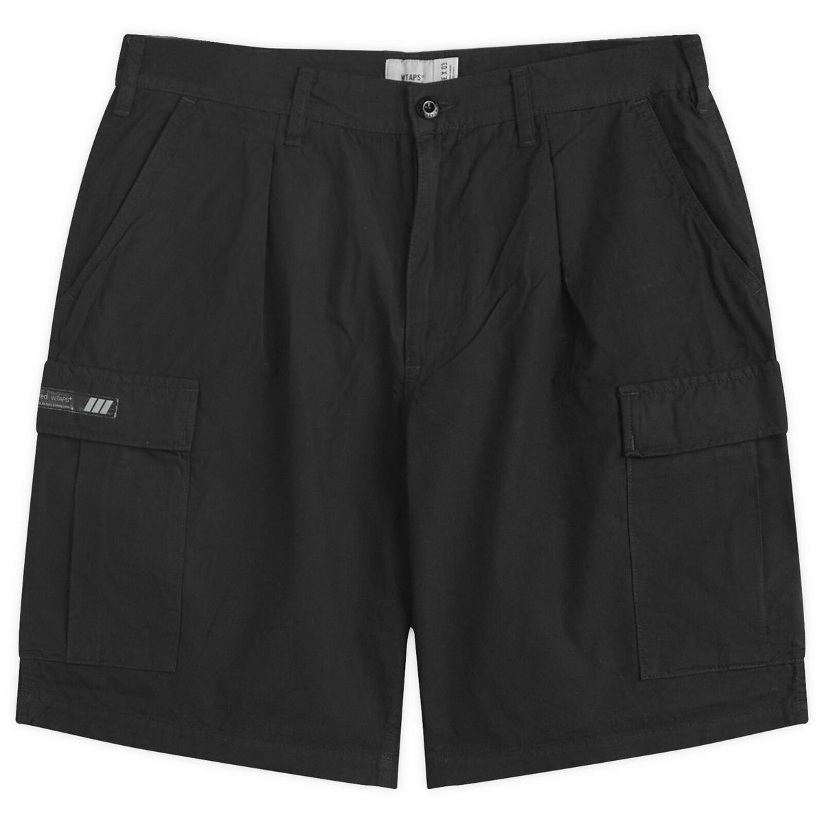 WTAPS Men's 20 Cargo Shorts in Black WTAPS