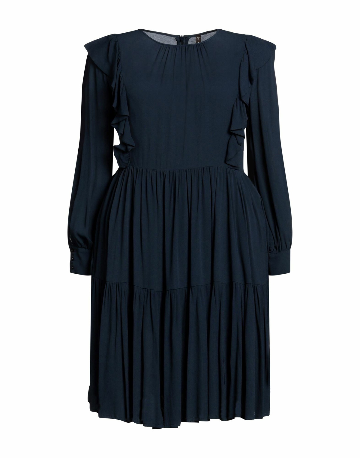 Manila Grace Womens Mini dress in Navy