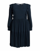 Manila Grace Womens Mini dress in Navy
