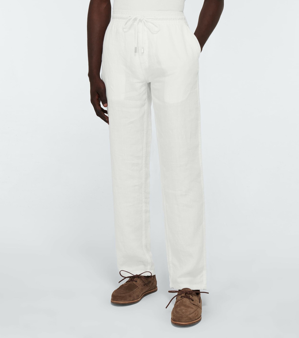 VILEBREQUIN Men Linen Pants Solid