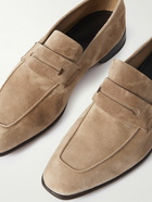 Zegna - L'asola Suede Loafers - Neutrals