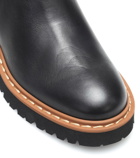 Hogan Leather Chelsea boots