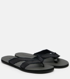 Christopher Esber Freya satin thong sandals