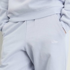 Dime Women's Cursive Small Logo Sweatpants in Gray Lavender