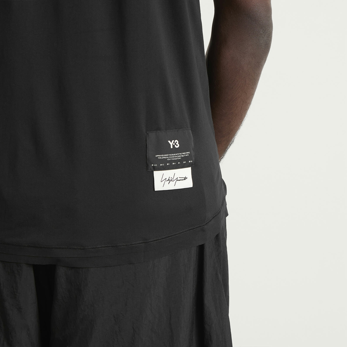 Y-3 Men's Running T-Shirt in Black