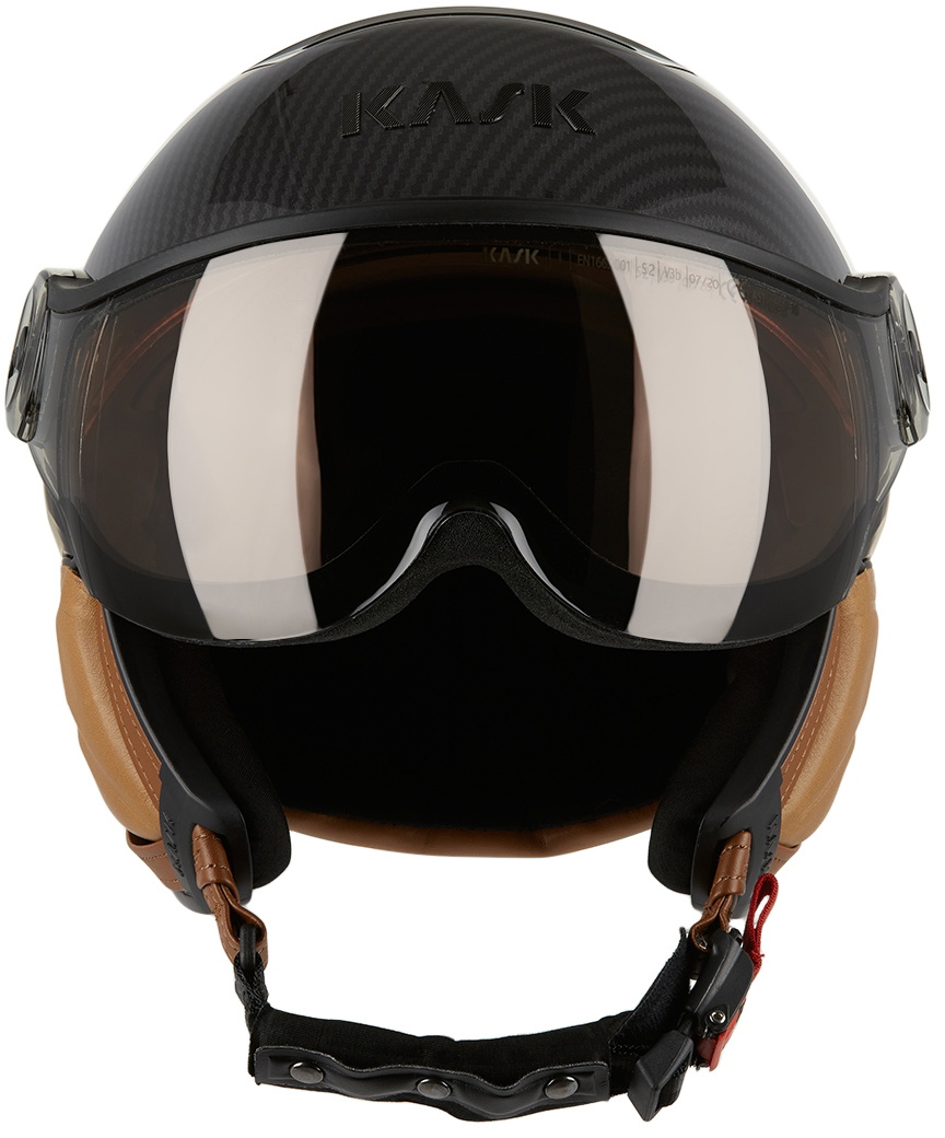 KASK Grey & Tan Piuma R Visor Helmet KASK