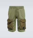 C.P. Company - Cotton jersey cargo shorts