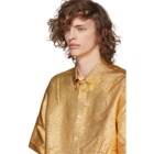 Gucci Gold Lurex Shirt