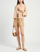 Alessia Santi Womens Jacket Sand