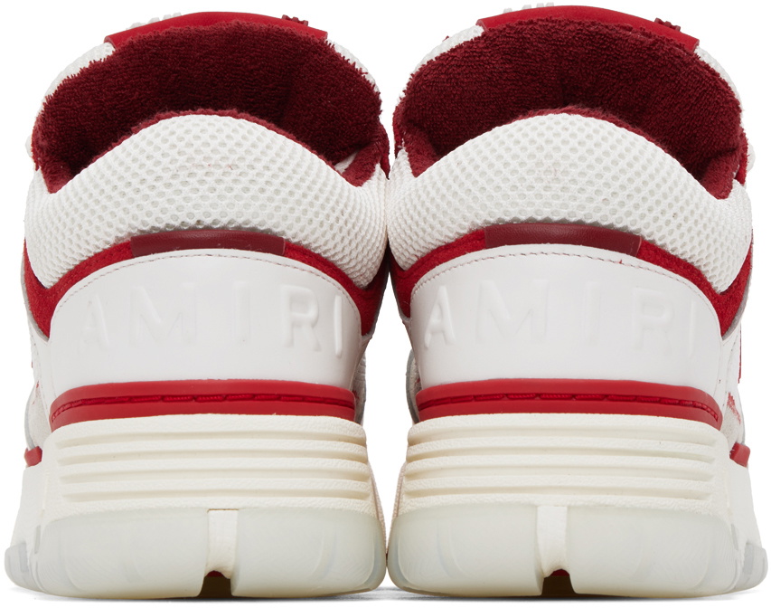 AMIRI White & Red MA-1 Sneakers Amiri