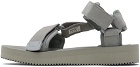 Suicoke Gray DEPA-V2S Sandals