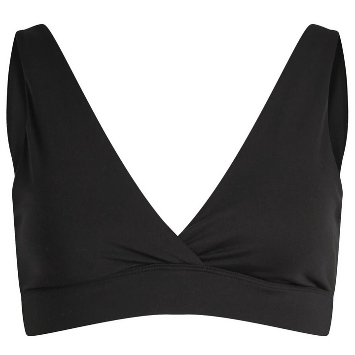 Photo: TALA Women's Dayflex V Neck Sports Bra in Shadow Black