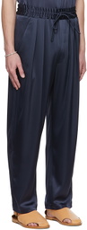 Nanushka Navy Jiro Trousers
