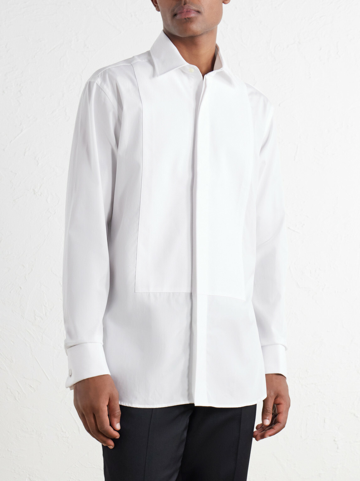 Favourbrook - Marcella Classic-Collar Cotton-Poplin Shirt - White