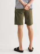 NN07 - Crown Stretch-Cotton Shorts - Green