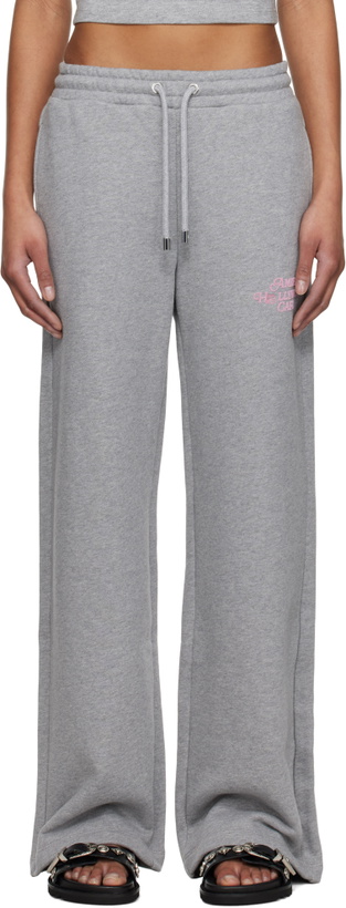 Photo: AMIRI Gray 'Amiri Hollywood Cafè' Lounge Pants