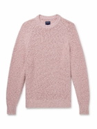Noah - Cotton-Blend Bouclé Sweater - Pink
