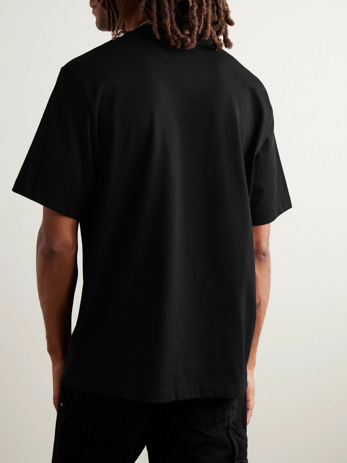 AMIRI - Logo-Print Cotton-Jersey T-Shirt - Black Amiri