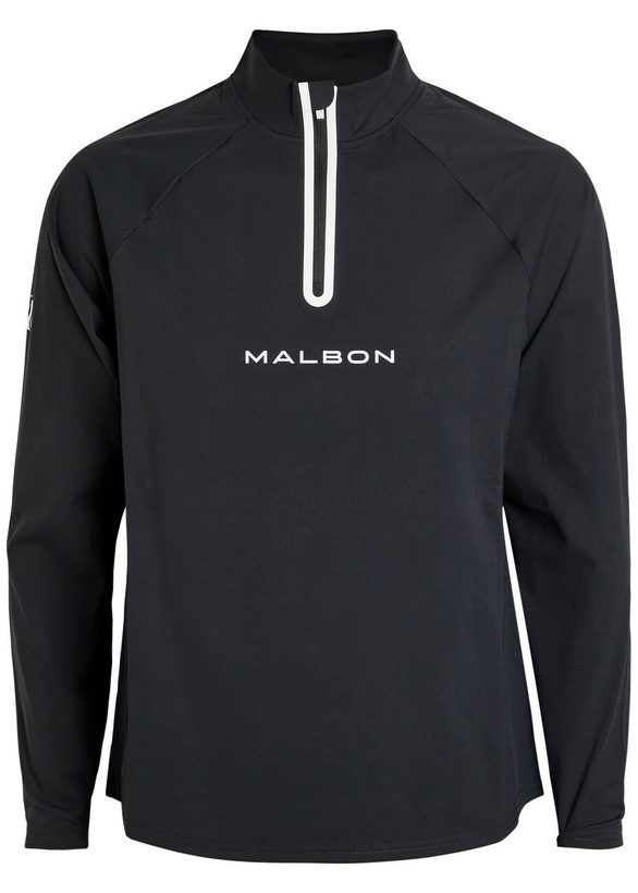 Photo: Malbon Performance Logo Stretch-jersey top Black