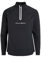 Malbon Performance Logo Stretch-jersey top Black