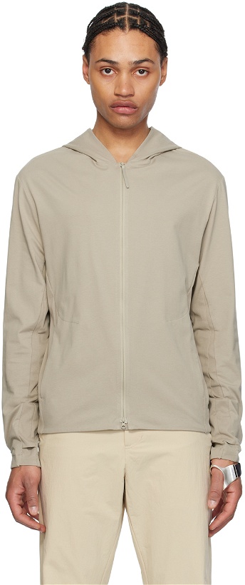 Photo: POST ARCHIVE FACTION (PAF) Taupe 6.0 Right Hoodie