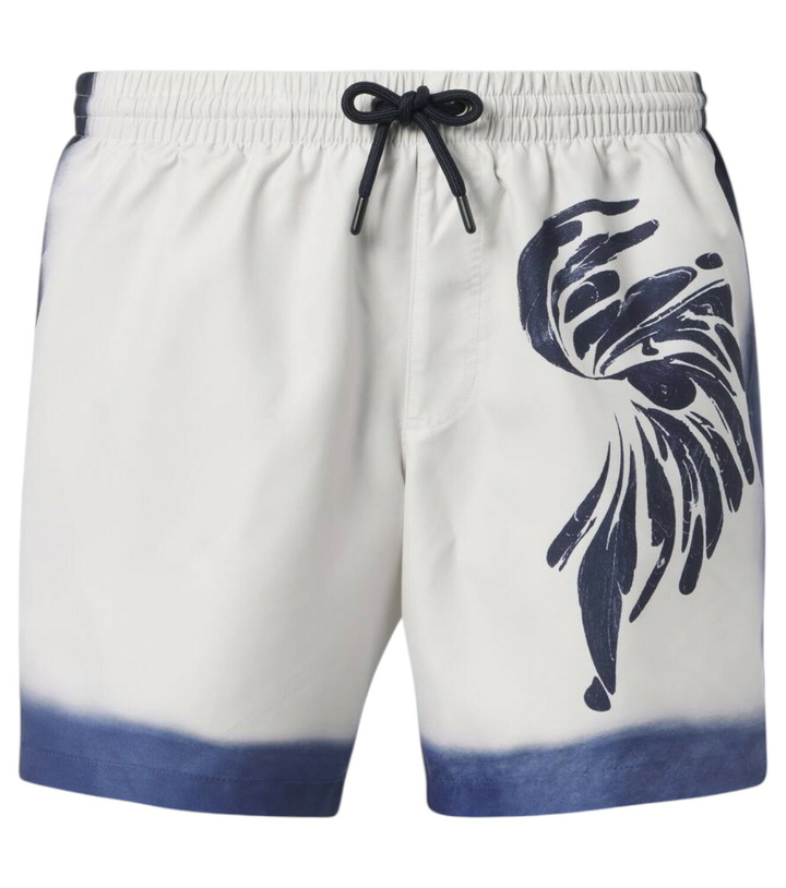 Photo: Dries Van Noten Printed swim trunks
