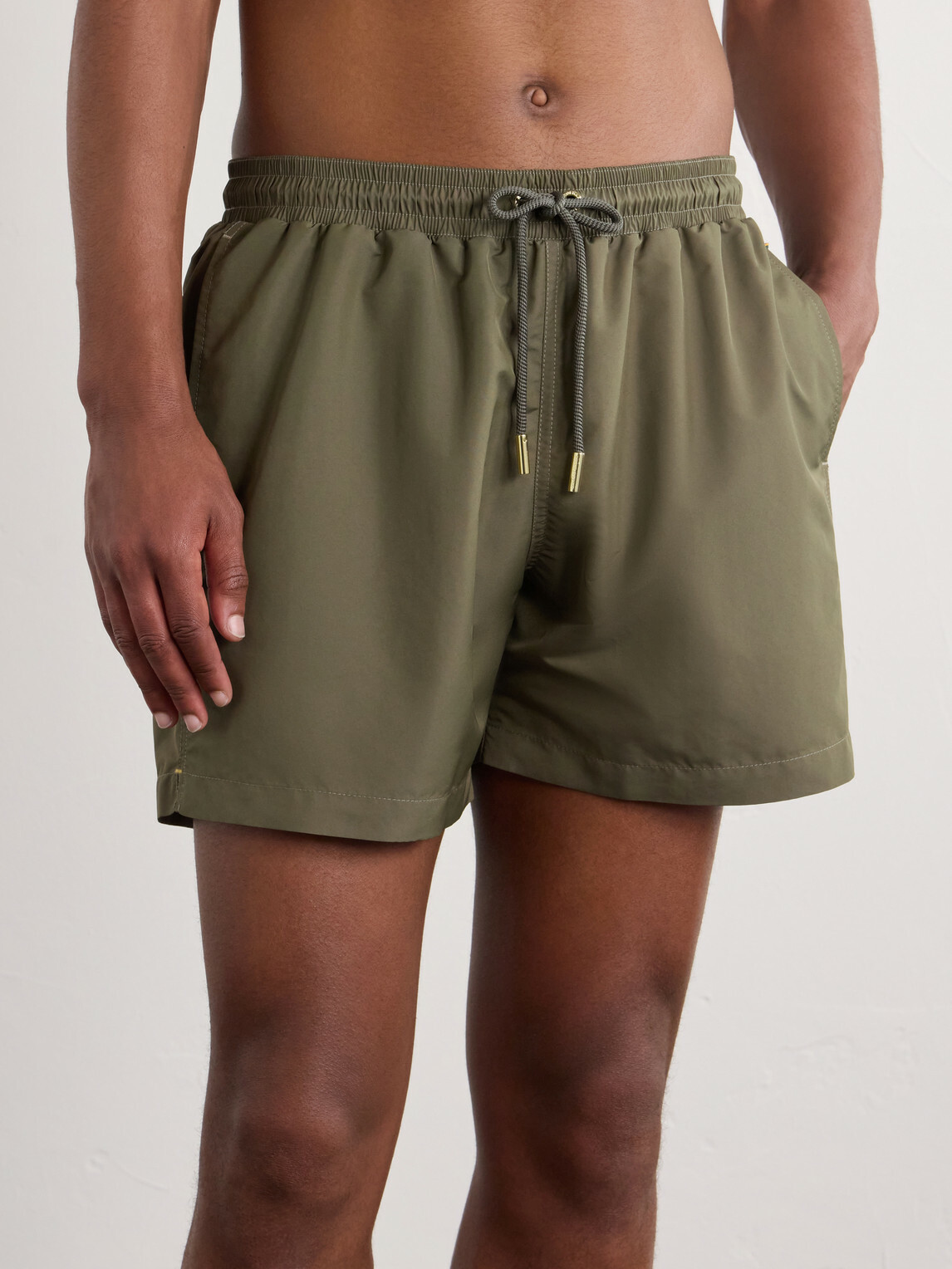 Orlebar Brown - Boxer III Straight-Leg Mid-Length Swim Shorts - Green