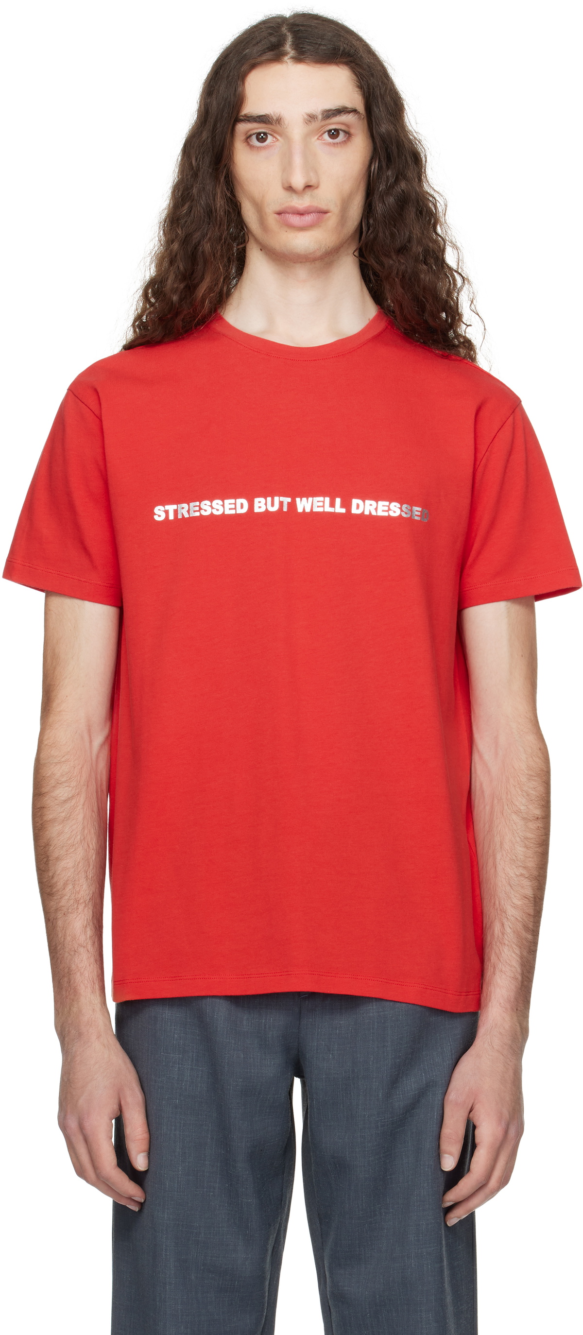 Paloma Wool Red 'Stress' T-shirt