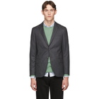 Officine Generale Grey Wool 375 Blazer