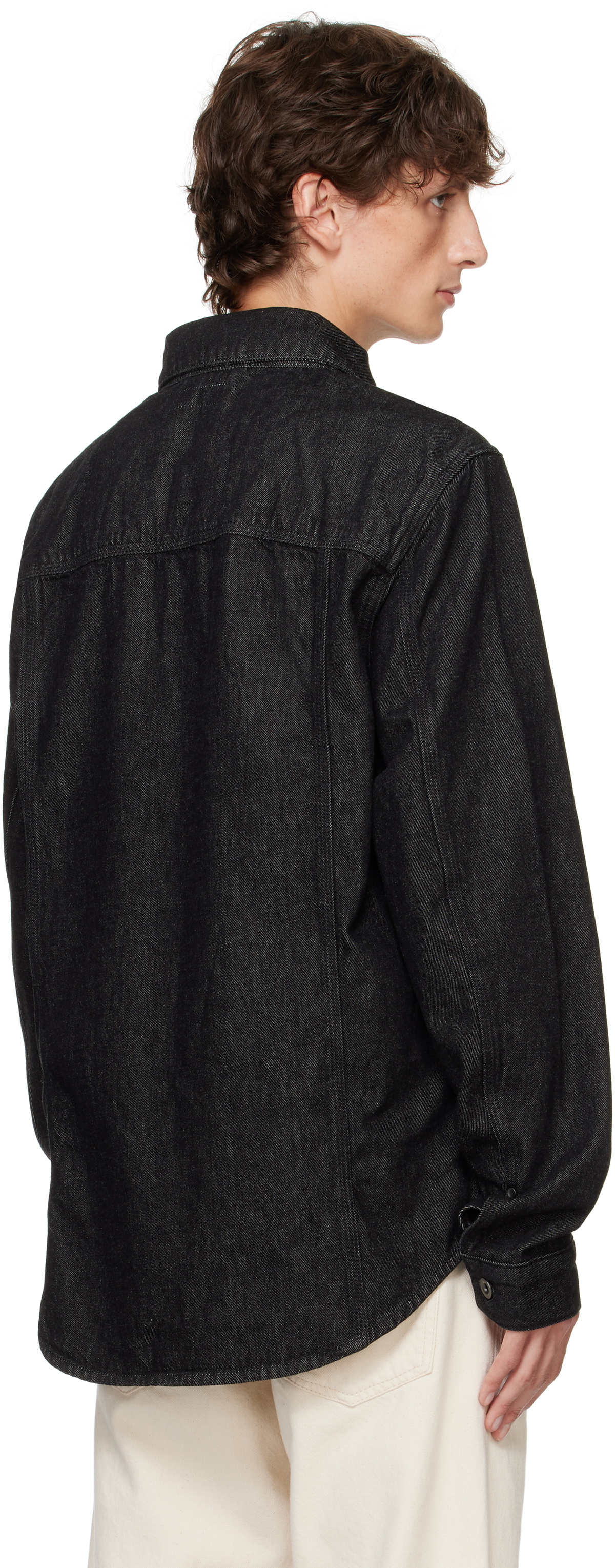 Tiger of Sweden Black Orb Denim Jacket