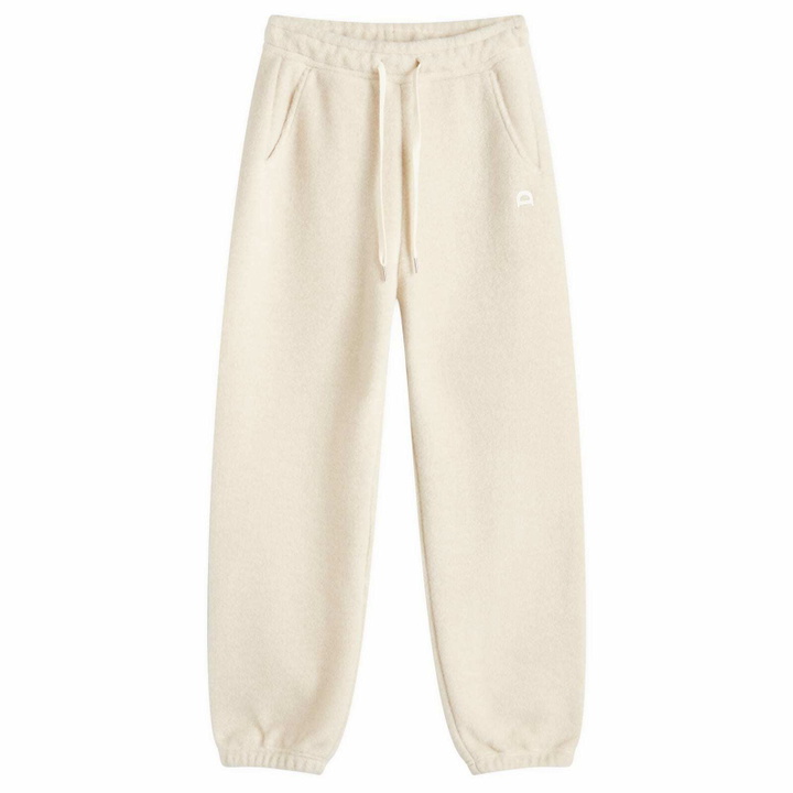 Photo: DUNST Women's Unisex Boucle Jogger Pants in Cream