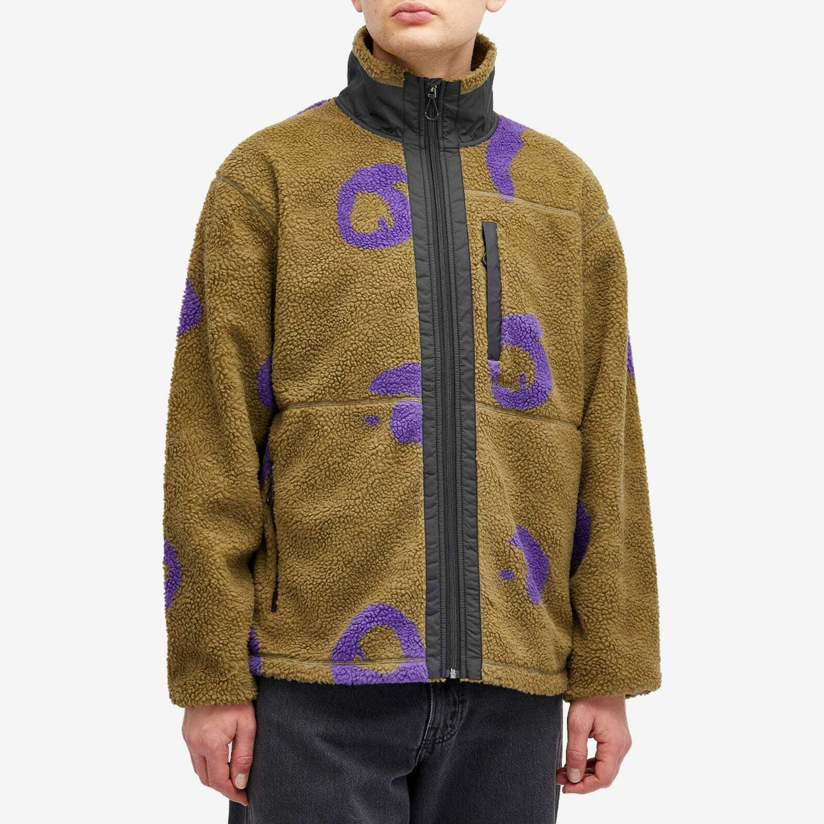 Adsum Men's Expedition Fleece Jacket in Green