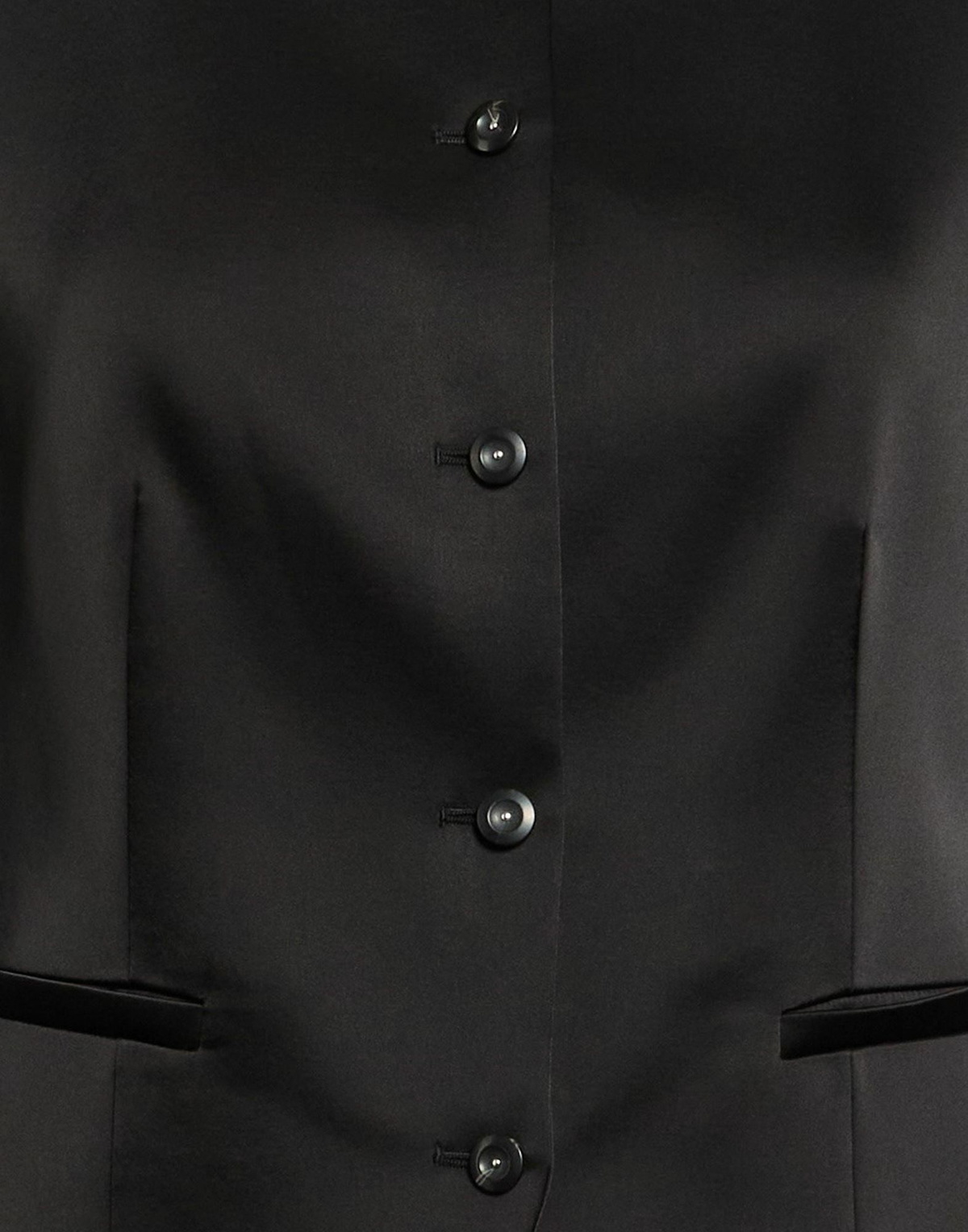 Theory Womens Tailored Vest in Black
