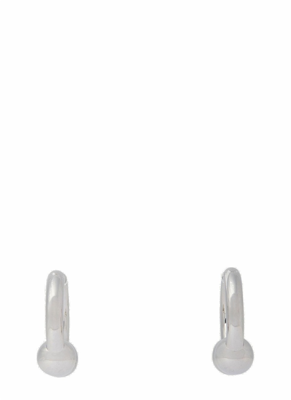 Photo: Balenciaga - Skate Earrings in Silver