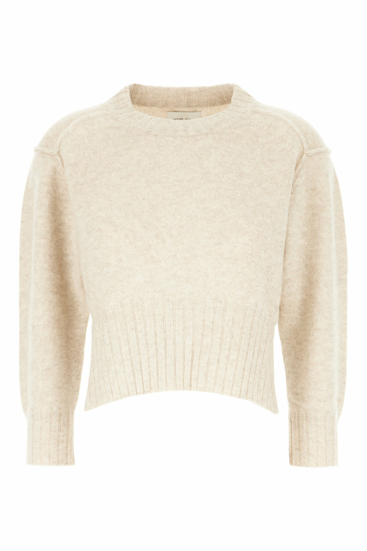 Loulou Studio Beige Cashmere Lian Sweater