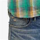 RRL Men's High Slim Fit Jeans in Yosemite Wash