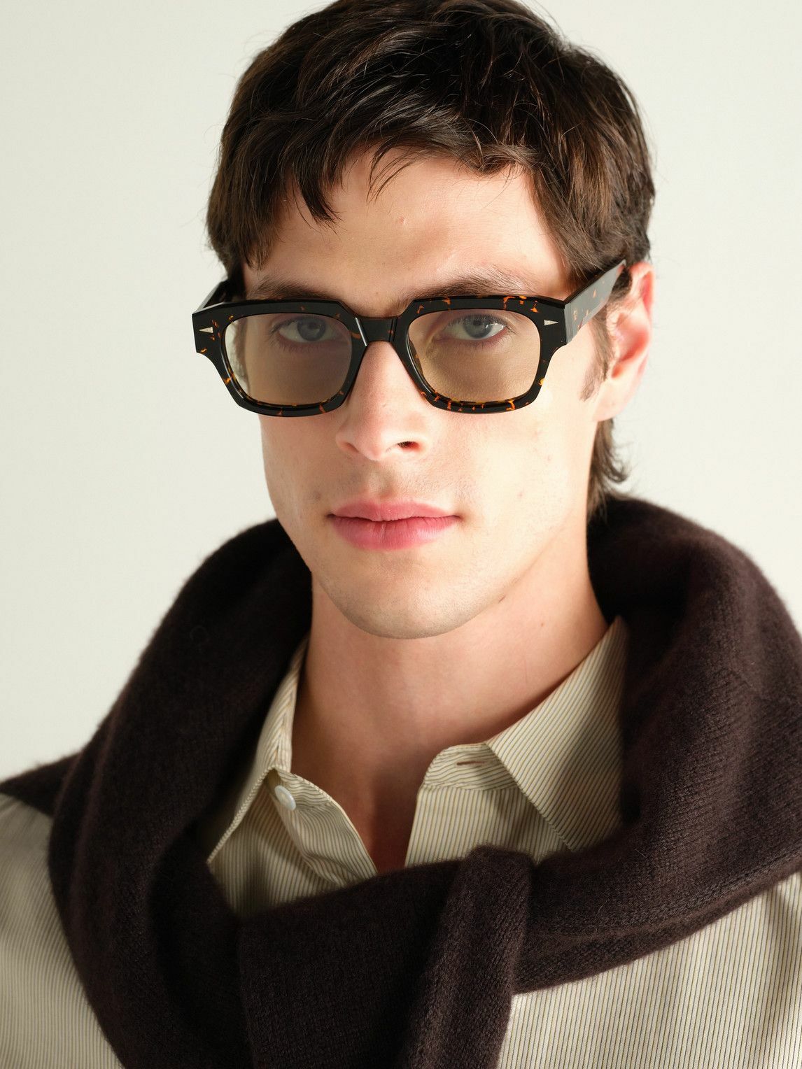 AHLEM - Rivoli Square-Frame Tortoiseshell Acetate Sunglasses