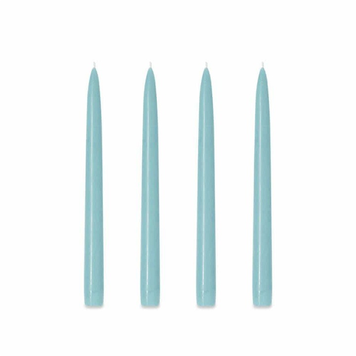 Photo: Maison Balzac Tapered Candles in Teal