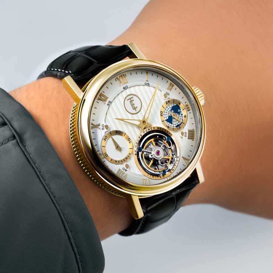 Thomas Earnshaw Celestial Halley White Dial Mens Watch ES-8262-0J