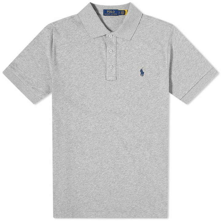 Photo: Polo Ralph Lauren Men's Spa Terry Polo Shirt in Andover Heather